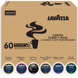 Lavazza Coffee Variety Pack – Romantic Valentine's Day Gift for Him or Her, Keurig K-Cup Assortment, 60 Count