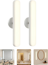 LUMIMUSE Cordless LED Light – Stylish Mirror Accessory for Living Room Aesthetics and Warm Ambiance