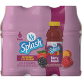 V8 Splash Mango Peach Single-Serve Bottles - Kid-Approved Healthy Drink for School and Home
