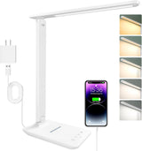 White crown LED Desk Lamp in Pink, White, or Black – Thoughtful Birthday Gift for Teens Going to College