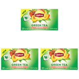 Lipton Peach Green Tea Bags – Cozy Housewarming Present for Her, Rainforest Alliance Certified