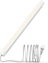 ASOKO 16 Inch Under Cabinet LED Light Bar – Sleek Slim Profile Lighting That Elevates Modern Kitchen and Closet Style