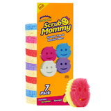 Scrub Mommy Kid-Friendly Sponges – Color-Coded Multi-Pack for Safe, Hygienic Family Cleaning
