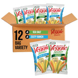 Sensible Portions Veggie Straws Multi-Pack for Picnic & Camping Snacks, Gluten-Free Chip Alternative
