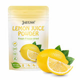 JAYUSS Freeze Dried Lemon Powder 250g – On The Go Nutrition for Office Hydration and Pre Workout Focus Drinks