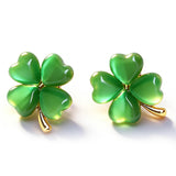 St. Patrick's Day Earrings for Women – Parade-Ready Shamrock Stud, Lightweight Accessory for Outdoor March 17th Events
