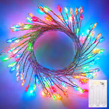 Brightown Fairy Lights – Thoughtful Birthday Gift for Her, 10ft 120 LED Battery Operated Starry Lights for Bedroom and Cozy Spaces