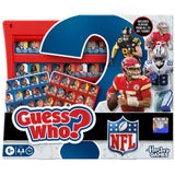 Hasbro Gaming Guess Who? NFL Edition – Portable Travel Board Game for Tailgates, Camping, and Hotel Stays