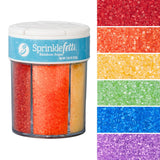 Sweets Indeed Halloween 6-Cell Sprinkle Jar – Kids Halloween Cupcake Decorating Kit, 6.45 oz Nonpareils and Jimmies for Classroom Treats