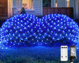 JMEXSUSS Waterproof Bush Lights – 360 LED Outdoor Net Lights for Yard, Fence Line, and Camping Setup
