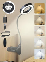 Brightech ViewMax – Home Office Magnifier Lamp, Clip-On Task Light for Detailed Paperwork