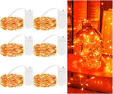 TingMiao Fairy Lights – Thoughtful Birthday Gift for Her, 6 Pack 7.2 ft Battery Operated Mini LED String