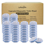 RefreshSupply Disposable Toilet Wand Refills – Nursery & Kids' Bathroom Cleaning, No-Contact Safe Disposal Pads