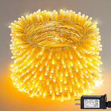 Dazzle Bright 8-Mode Outdoor Christmas Lights – 115 FT IP44 String Lights for Camping, Porch and Open-Air Events