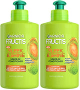 Garnier Fructis Sleek & Shine Leave-In Conditioning Cream — Travel-Size Smoothing for Beach Days and Tropical Vacations
