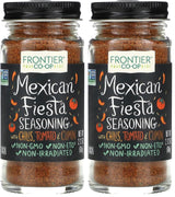 Frontier Co-op Mexican Fiesta Salt-Free Blend – Organic Mexican Spice for Clean-Eating Mindful Meal Prep