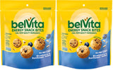 belVita Energy Snack Bites Blueberry Sunflower Seed – Lunchbox Add-On for School Day Mornings