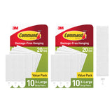 Command 20 lb XL Picture Hanging Strips – Wall Safe Frame Hanger for Rental Apartments, Damage-Free Adhesive Protects Walls