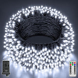 Auseinly Kids Room String Lights 66ft 200 LED – Cool to the Touch Nursery and Playroom Decor with Auto Timer, Warm White Fairy Lights