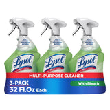 Lysol Bleach Disinfectant Spray – EPA Registered Germ Killer for Family Bathrooms and Kitchen Counters, 32oz