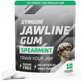 GYMGUM Jawline Gum Ultra Hard Chewing Gum | Elevated Daily Chew in a Refined Slim Sleeve for Connoisseurs