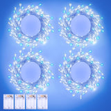 Twinkle Lights Battery Operated – 40FT Warm and Cool Glow Garland for Cozy Bedroom and Living Room Decor