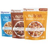 NuTrail 17g Protein Nut Granola Cereal – Sugar-Free Care Package for Diabetics and Diet-Restricted Loved Ones
