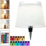 Cordless Bottle Lamp for Bedroom Nightstand, Touch Dimmable Ambient Decor Light