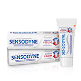 Sensodyne Sensitivity & Gum Whitening Toothpaste for Sensitive Teeth – Daily Self-Care Ritual for Receding Gums and Stain Removal, Mint, 2.3 oz (Pack of 2)