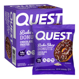 Quest Nutrition Bake Shop Chocolate Frosted Donuts – Guilt-Free Low-Carb Dessert for Evening Self-Care, 9 Count
