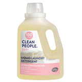 The Clean People Baby Unscented Detergent - Gentle Infant Clothing Wash, Family-Safe Formula for Nursery Laundry