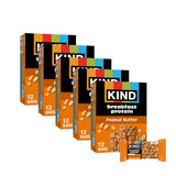 KIND Breakfast Bars, Peanut Butter – Individually Wrapped Whole Grain Bars for Family Snack Drawer and Carpool