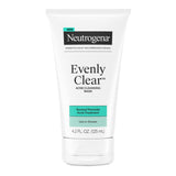 Neutrogena Evenly Clear Acne Cleansing Face Mask with 3.5% Benzoyl Peroxide – Mindful Shower Skincare Ritual for Clearer, Balanced Skin