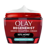 Olay Regenerist Fragrance-Free Moisturizer – Essential Anti-Aging Cream, Clean Formula