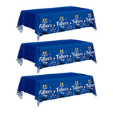 3World Cup Flag Tablecloth – Kid-Friendly Disposable Table Cover for Birthday Party Tables