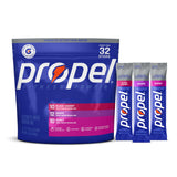 Propel Electrolyte Powder Sticks – Portable Hydration for Hiking, Cycling and Trail Running, 32 Single Serve Packets
