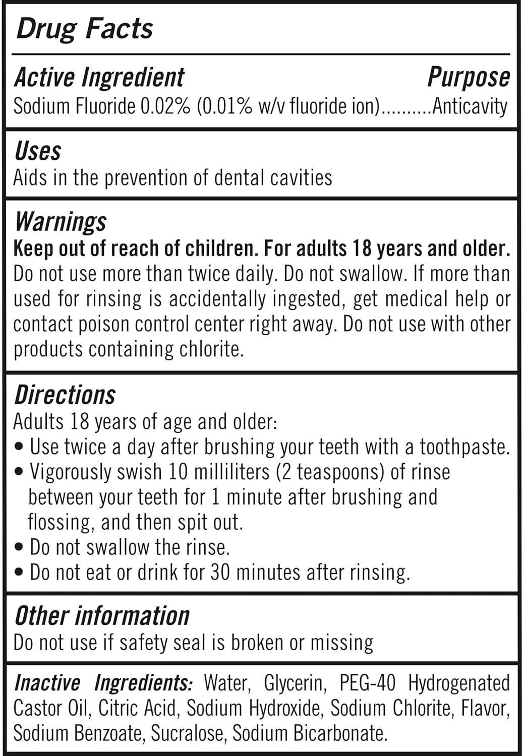 TheraBreath Complete Mouthwash 6-in-1, Single-Bottle Replacement for Multiple Oral Care Products, 2 Pack