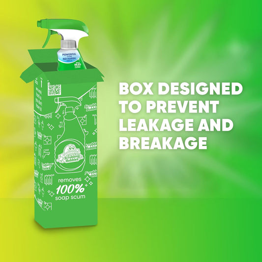 trigger-spray bottle engineered for hard-to-reach spots like tile grout and around fixtures