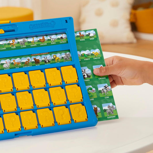 two plastic flip-frame boards with easy-load 1-motion setup