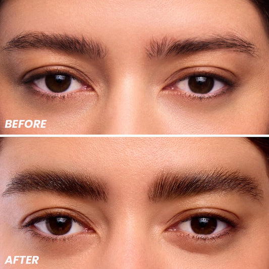 ultra-pigmented brow masque formula for vibrant color payoff