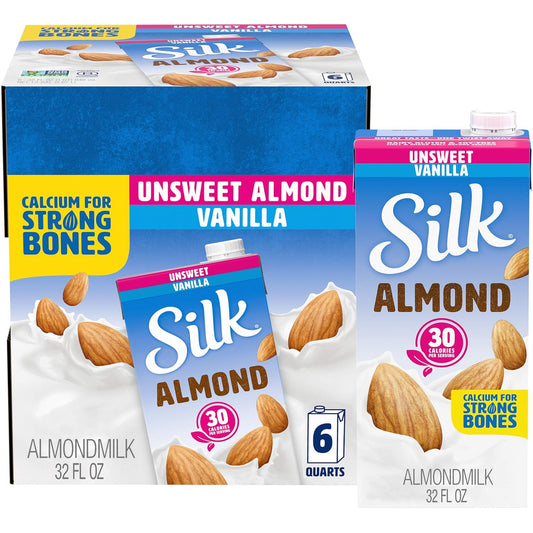 unsweetened vanilla flavoring derived from natural flavors, no added sugar