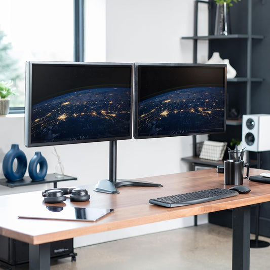vesa 75x75mm and 100x100mm compatibility with detachable vesa bracket plates