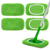 EcoHaven Reusable Microfiber Mop Pads – Single Pad Replaces Disposable Refills, Less Clutter