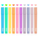 Vitoler Dual Palette Highlighters – Lecture Hall Must-Have for Efficient Note-Taking, Quick-Dry Morandi and Candy Markers