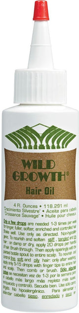 Wild Growth Hair Oil 4 Oz – Premium Plant-Based Hair Oil for an Elevated Vanity Counter