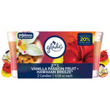 Glade Long-Burning Jar Candle – Relaxing Bath and Bedroom Scent Ritual, Hawaiian Breeze and Vanilla Passion Fruit
