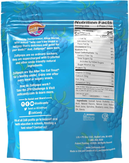 zero sugar with only 25 calories per serving for low-impact indulgence
