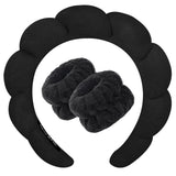 Zkptops Sweat-Absorbing Headband – Yoga and Pilates Hair Accessory, Non-Slip Terry Cloth Band for Active Women