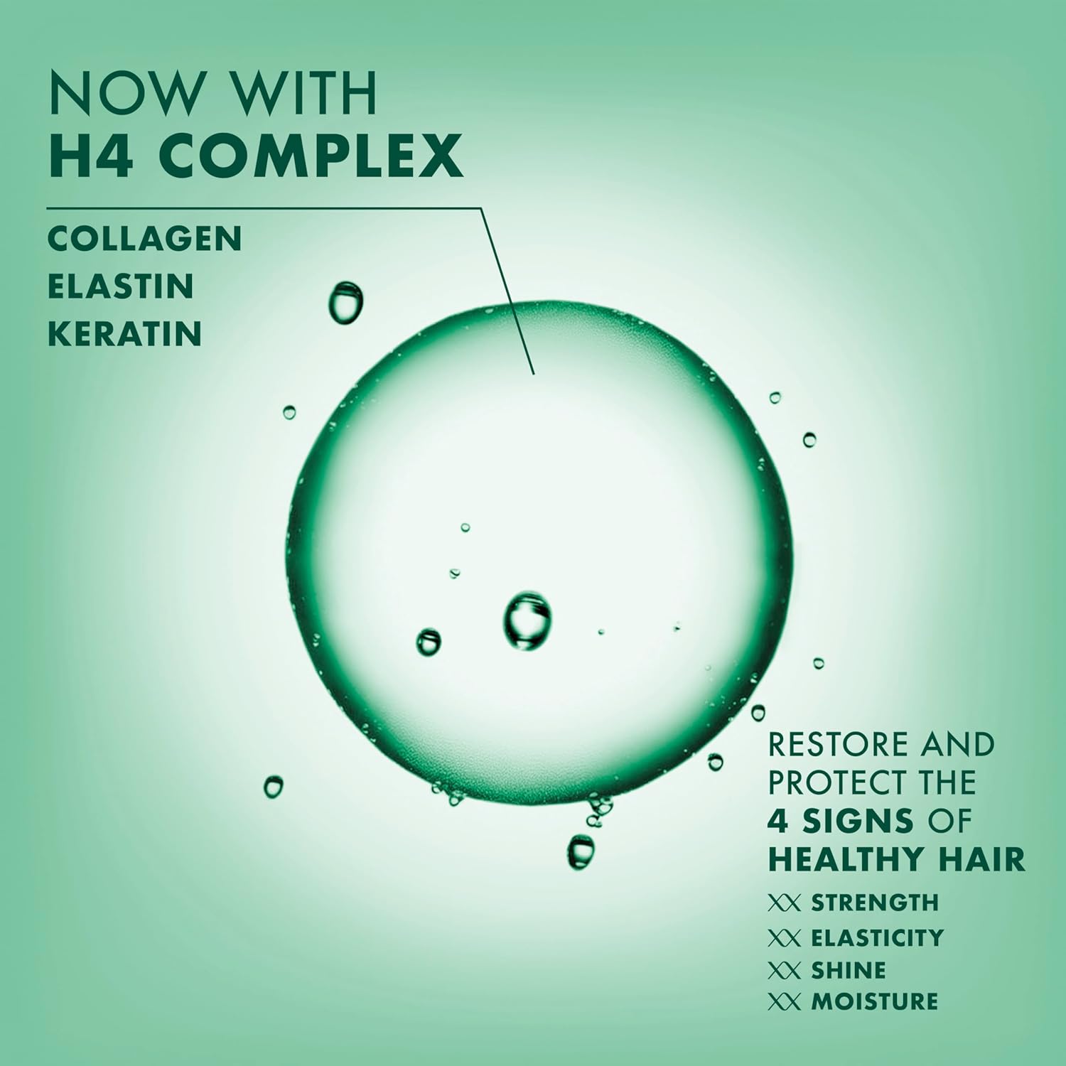 0% sulfates and 0% silicones for a clean, buildup-free formula