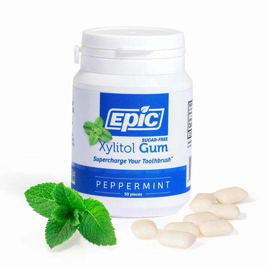 1.06g xylitol per piece (clinical cavity-fighting dose)